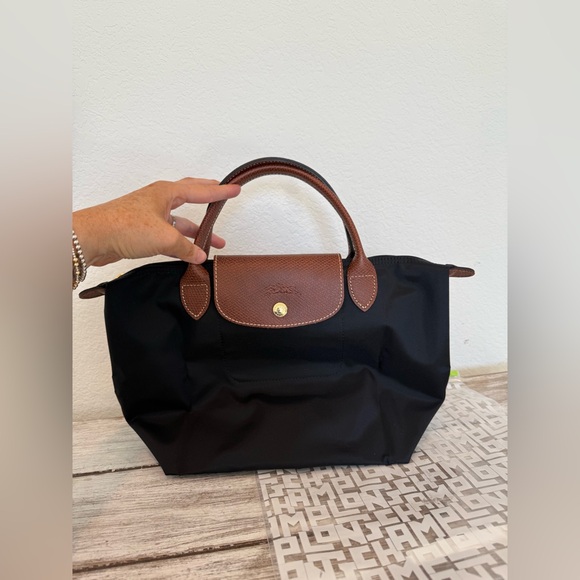 Longchamp Handbags - BRAND NEW Longchamp Le Pliage tote in small - black